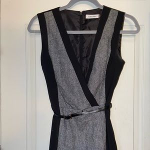Calvin Klein color block dress